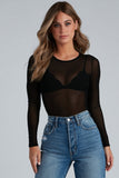 Mesh See-Trought Top