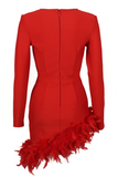 Larija Mini Dress - Red