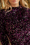Sequin Dress - Purple